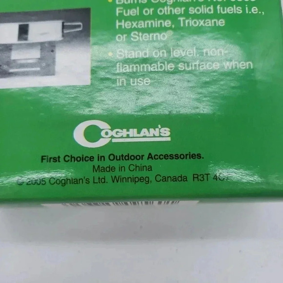 Coghlan's Emergency Stove & 24 Fuel Tablets, Camping Emergency Survival Camp Kit - Picture 5 of 7